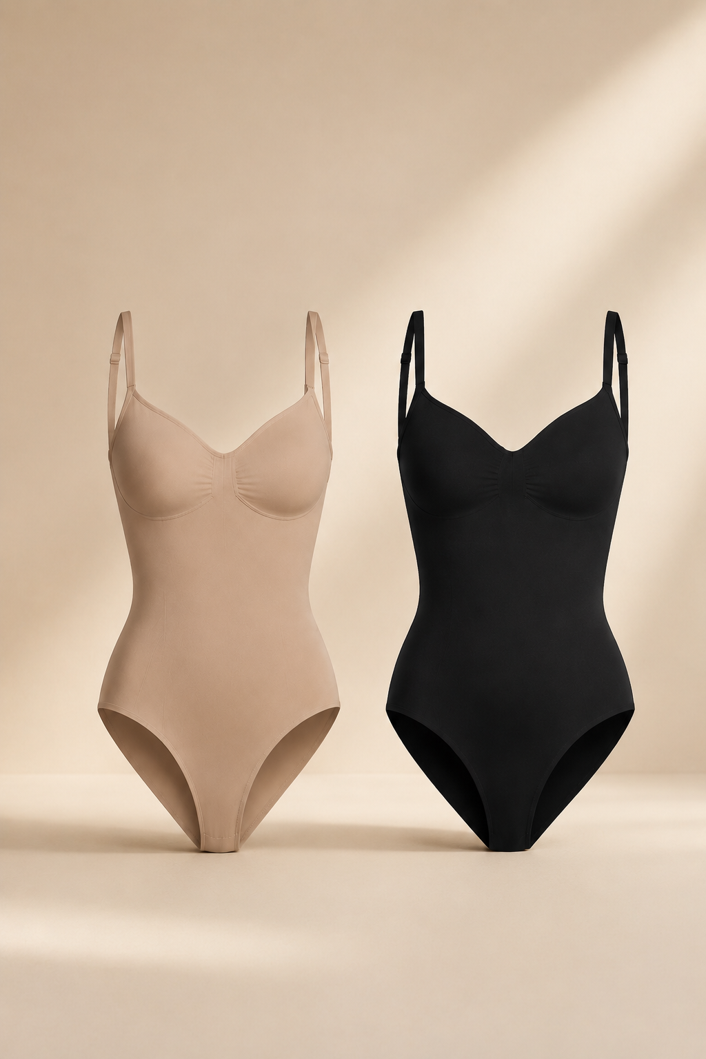 Pachet “Body Seamless” Negru și Nude